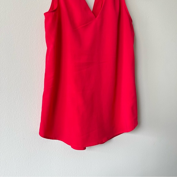 🩷GAP RED SUMMER BLOUSE CUT OUT TANK TOP SIZE SMALL CASUAL STYLE TRENDING - Picture 2 of 6